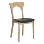 eiken houten eetkamerstoel