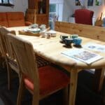 Grenenhouten eettafel Nordkap