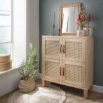 Contra kast met Weens vlechtwerk